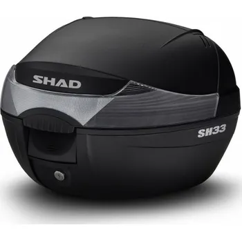 Zavazadlo na motocykl Vrchní kufr na motorku SHAD SH33 D0B33200 černá YAMAHA VP 125 X-City 2009-2016