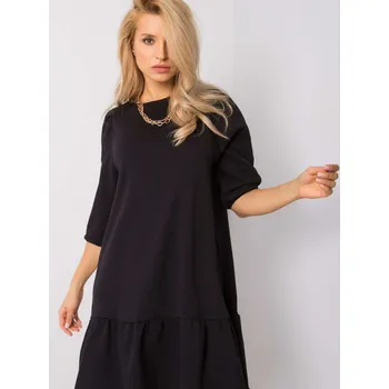 Dámské šaty Šaty RV SK 6075.10x černá S