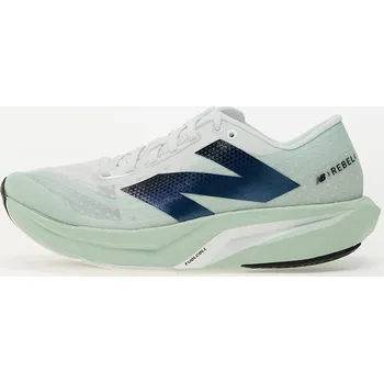 Pánská běžecká obuv New Balance FuelCell Rebel MFCXCE4 White/Light Green/Blue 42