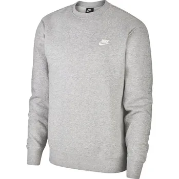 Pánský svetr Nike Sportswear Club Crew Grey XL