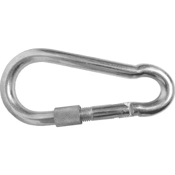 Jištění Kotevní technika Karabina hasičská s pojistkou 8x80 DIN5299D