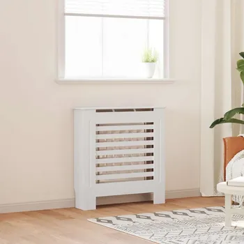 Hlavice pro radiátor Nábytek XL Kryt na radiátor MDF bílý 78 cm 325563
