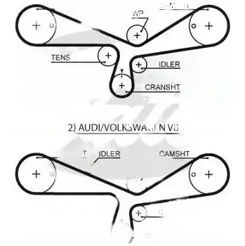 Rozvod motoru Gates KP35493XS-1 Vodní pumpa + sada rozvodového řemene