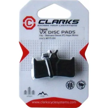 Brzda na kolo Półmetalické brzdové destičky Clarks VX801C
