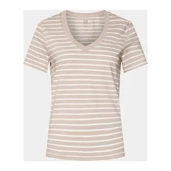 Dámské tričko DÁMSKÉ TRIČKO TRIČKO S PRUHY 100% BAVLNA GAP VINTAGE M