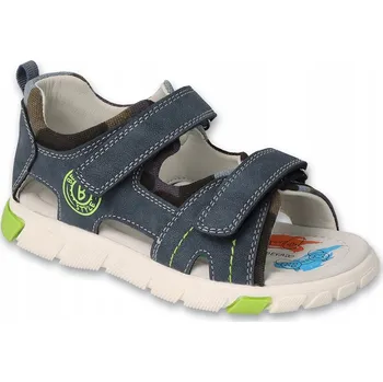 Chlapecká obuv Befado dětské sandály eko kůže modré, velikost 31