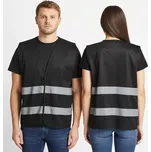 Vesta PORTWEST F474 IONA s reflexními pruhy, Černá, vel. S/M