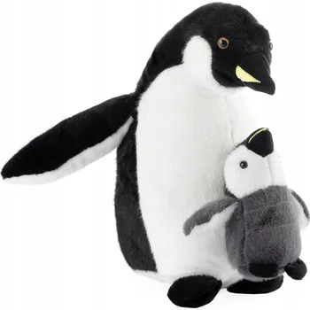 plyšák PLYŠOVÝ MEDVÍDEK TUČŇÁK S DÍTĚTEM PLYŠÁK PLYŠÁK HRAČKA -40 cm