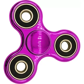 Gadget Fidget Spinner, 4ložiskový metalický fialový