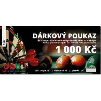 Dárkový potravinový koš Dabi shop Dárkový poukaz v hodnotě 1000 Kč
