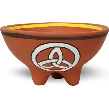 Aroma difuzér Mani Bhadra Mani Bhadra Kadidelnice Keltský trojúhelník Terakota