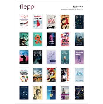 samolepka Fleppi Samolepky z vlastních fotek - 2 x 3 cm - bílý okraj