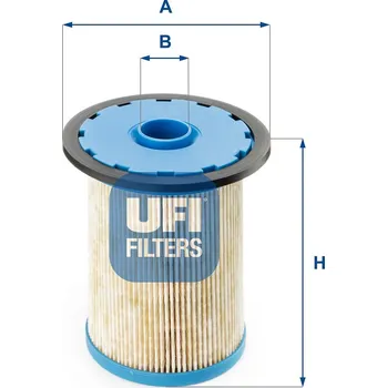 Auto-moto Palivový filtr UFI 26.693.00