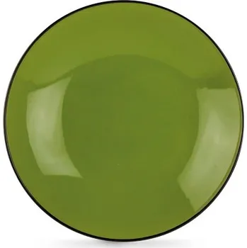 Talíř EGAN Sada 6 polévkových talířů Cocoricò zelená, Ø 20 cm
