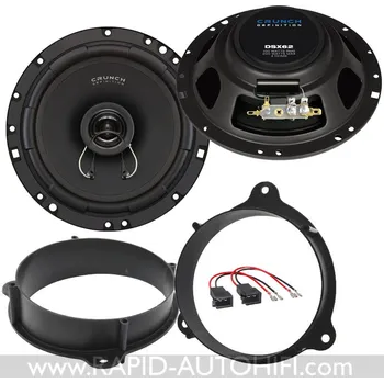 Auto Hi-Fi Reproduktory RENAULT Kangoo II. Crunch DSX62 Přední s redukcemi