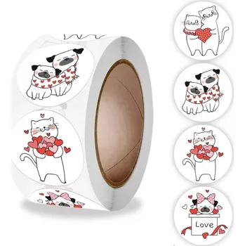 samolepka Dekorativní samolepky Láska Love - 100 ks