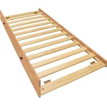 Úložný box Výsuvná postel TORINO 90x200 vosk, kovové úchytky