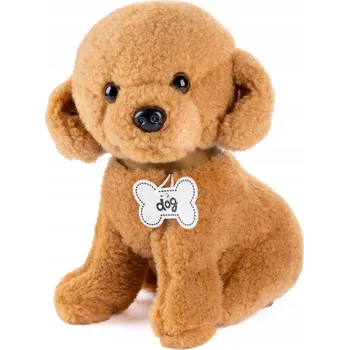 plyšák Plyšák hračka Miś Gustaw Big Dog Poodle Lucy béžová 22 cm