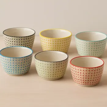 Bloomingville Carla mističky – sada 6 ks keramika