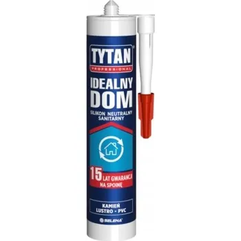 stavební silikon Neutrální sanitární silikon Idealna Łazienka 280ml bezbarvý Tytan (Titan)