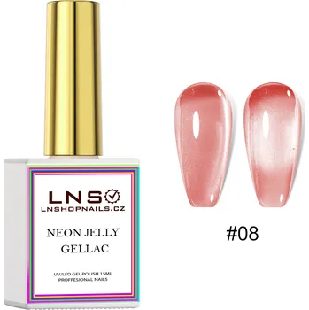 Přípravek na nehty 8. GELLAC LNS – NEON JELLY CAT EYES | 15ML
