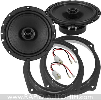 Auto Hi-Fi Reproduktory FIAT BRAVO 2007-2015 ESX SXE62 sada s redukcemi