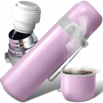 Termoska Termos na nápoje RETOO 0,5 l béžový