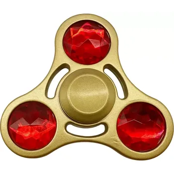 Gadget Zlatý fidget spinner HQ žlutý diamant