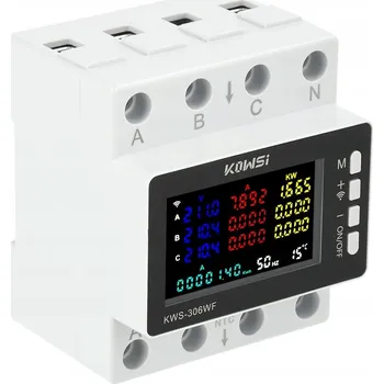 IP kamera Třífázový elektroměr do 100A TUYA WiFi SMTONOFF s relé