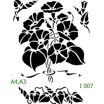 Šablona I 007 - A4 , Nelepící folie