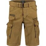 GEOGRAPHICAL NORWAY kalhoty pánské PANORAMIQUE MEN BASIC 063 bermudy kapsáče L khaki