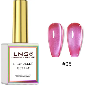 Lak na nehty 5. GELLAC LNS – NEON JELLY CAT EYES | 15ML