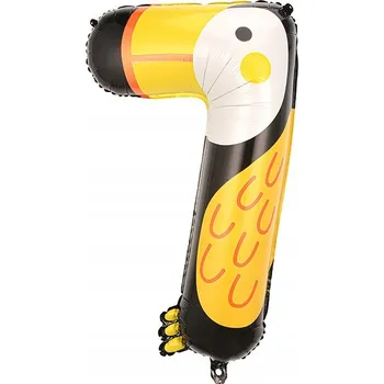 Balónek Fóliový balónek Číslice 7 PELIKAN, 101 cm (40 palců)