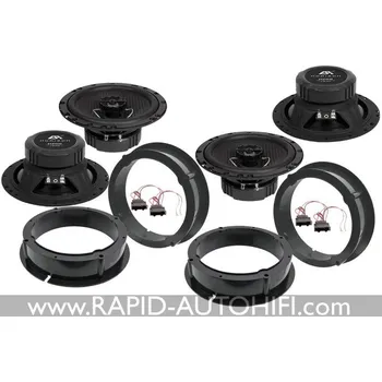 Auto Hi-Fi Reproduktory VW PASSAT B5 B5.5 ESX HZ62 Přední+Zadní s redukcemi