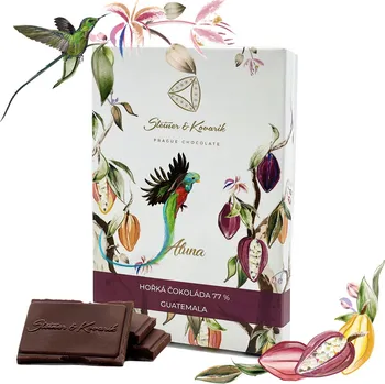 Čokoláda Aluna - hořká čokoláda 77%, Guatemala, 70g