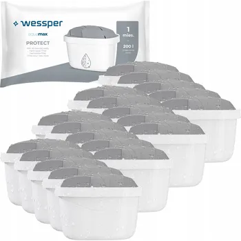 vodní filtr Wessper PROTECT filtr do vody do filtrační konvice na tvrdou vodu 20x