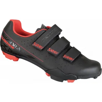 Pánské cyklistické tretry EXUSTAR Tretry SM3310 Black/Red 39