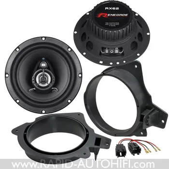 Reproduktor do auta Reproduktory PEUGEOT 207 Renegade RX62 Zadní s redukcemi