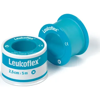 Náplast BSN Medical Leukoflex fixační páska transparentní 2,5 cm x 5 m