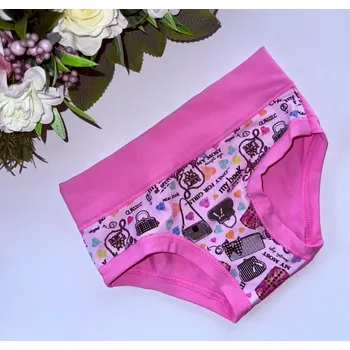 Dívčí spodní prádlo Dětské kalhotky Emy B2707 pink (Velikost 86/92)