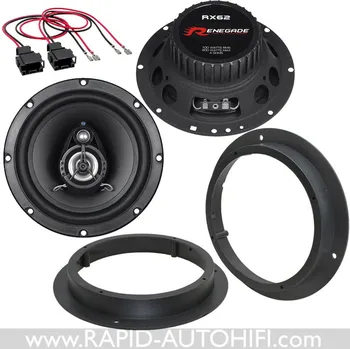 Reproduktor do auta Reproduktory MERCEDES-BENZ B W245 Renegade RX62 Přední s redukcemi