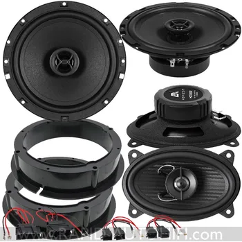 Elektronika Reproduktory ŠKODA FABIA I. Kombi ESX SXE62 HZ462 Přední+Zadní