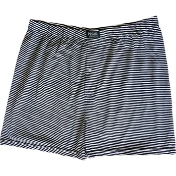 Pánské spodní prádlo Pesail Trenýrky boxerky pánské nadrozměr JHA01 proužek 3XL-6XL Barva: černá, Velikost: 3XL 3+1 ZDARMA (přidejte 4 ks do košíku)