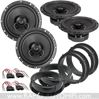 Auto Hi-Fi Reproduktory SEAT LEON ESX HZ62 Přední+Zadní 5 dveř.s redukcemi