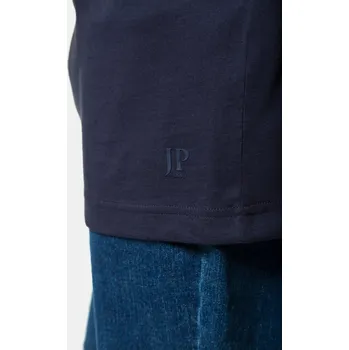 Pánské tričko JP1880, Plus size Tričko, kolekce Basic, výstřih do V, do 8XL pro plnoštíhlé nadměrná velikost, 702415750-1455, modrý, 6XL, Plus size oblečení, Oblečení pro vysoké muže, Nadměrné velikosti, Oblečení pro plnoštíhlé.