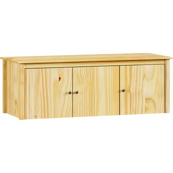 Komoda Nástavec 3dveřový TORINO lak, kovové úchytky