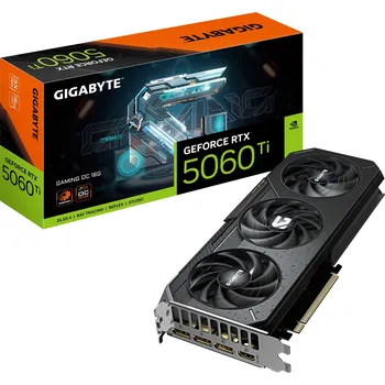 Grafická karta Gigabyte GeForce RTX 5060 Ti Gaming OC 16 GB (GV-N506TGAMING OC-16GD)