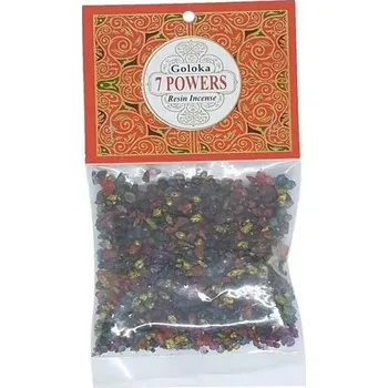 Goloka Vonná pryskyřice pro vykuřování Seven Powers, 30 g.