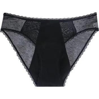 Menstruační kalhotky Lynmiss Menstruační kalhotky LIGHT Barva: Černá, Velikost: L