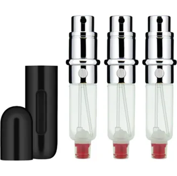 Unisex parfém Travalo Classic HD - plnitelný flakon 3 x 5 ml (černý) + 2 měsíce na vrácení zboží